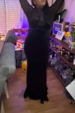 No alterations needed. This dress was perfect for my gala. - Tasha P.