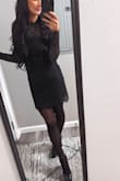 Purchased this dress for our work Christmas party. It fits true to size. I had many compliments on the dress that night and I love the lace detailing. Will definitely wear this dress multiple times! - Brianne L.