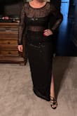 This dress fit perfectly. I am planning on wearing it to my work holiday party. It's comfortable and very pretty. - Ruthann A.