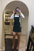 I was nervous that the non-adjustable straps would be an issue but they weren't. It falls perfectly. I'm obsessed. - Mikayla G.