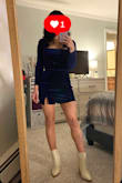 This romper is so good. Fits like a glove. It's short but that's how it should be. Love! - Lauren B.