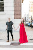 I loved this dress! I'm in between a Medium and Large a lot of times, but I was really glad I went with a medium. - Laura L.