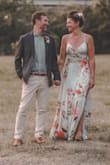 We eloped and had a party after to celebrate our marriage. This dress was stunning and fit me perfectly. I felt so beautiful in it! Absolutely loved it!! - Courtney R.