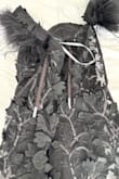 I bought this dress for a work holiday party I went too. The dress fit well up until a few hours into wearing it the back breast bone pieces that gives shape to the bodice completely came through the fabric of where it is placed. I was so embarrassed! - Minda R.