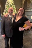Absolutely loved this dress for a fancy holiday party! A gorgeous deep blue color, feel of the fabric was fabulous and I received so many compliments. Dress came quite wrinkled but steamed them out easily. - Erin P.