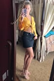 I did think they would be a little darker in color when I saw them online but I still love them anyways! I will be wearing them to a country music festival and they're extremely comfortable! - Blair B.