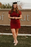 This dress was so flattering in so many ways. I got so many compliments. This was my first order from Lulus so I was nervous about fit. It fit me perfectly and photographed super well! It's probably one of my favorite dresses in my closet. I'm 5'3 with an athletic build and a large-ish bust. I loved it!!! - Briar C.