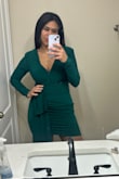 Dress is beautiful and it fit perfectly to my curves. - Emily O.