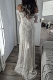 Lovely lace on this dress! Fits like a dream. I do feel a bit conscious of my stomach area, but this dress fit like a glove. Going to wear this to my rehearsal dinner. Thank you so much, Lulus! - Mohini M.