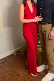 I first purchased this jumpsuit (in white) in 2018. It has been such a timeless outfit that I purchased it in red for holiday festivities. I always get a lot of compliments when I wear these! - Kayleigh S.