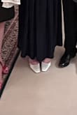 I love these shoes, they're super cute and slightly unique with the heel. I ended up wearing them for Christmas as it matches well with anything really. The color is really pretty! - Jamiliee H.