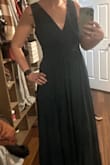 I liked the dress. I'm 5'8 and I would have needed to wear heels with this. Just felt too much like a bridesmaid dress so I returned! Needed a semi formal outfit for work. - Tori H.