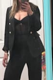 I bought this for a night out to the ballet and it did not disappoint. I am short and often don't fit well into jumpsuits but this fit perfectly. The top was sexy without revealing too much and the pants part was high waisted and comfortable. I felt sexy and classy and can't wait to wear this again. - Fara S.