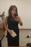 Bought this wedding guest dress for an upcoming wedding. It fits perfectly [and] has enough give with the material. Has little back pearls which elevates the look. Classy look and so comfortable - Dorothy B.