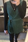 Super cute and fun, but the shorts/skirt were short/tight, so I had to order the next size up. The corduroy is relatively lightweight, this will be great for spring/fall, and looks really cute with tights/long sleeve shirt underneath or by itself! - McKenzie B.
