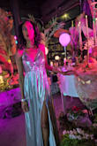 Wore to a NYE party and was amazingly comfortable and elegant! It's a bit too long and had to keep from stepping on it while walking, but, it still was a gorgeous dress! - Jameelah N.