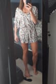 This romper fits perfect, the colors, fabric and print is gorgeous.  I highly recommend this to anyone going on a holiday or a nice summer outfit - Samantha