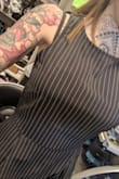 I manage a tattoo shop and dress business casual for work. It's hard to find cute tops that still look professional, but this top is perfect. It's great quality, and has a flattering fit on my petite frame. I am bigger in the chest department, but it doesn't fit too tight. Looks great paired with a pencil skirt or with jeans and a blazer. :) - Erin M.