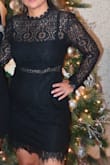 Fits true to size. I got a medium and I'm a size 4 to 6. - Jessica M.
