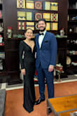 I absolutely love this dress, it fits like a glove and keeps everything in place! I got so many compliments wearing it. The only downside is the glitter falls easily. - Taty T.