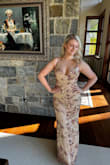 This dress was beautiful and dazzling and fit like a glove! - Ellen V.