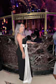 This dress was absolutely stunning, loved almost everything about this dress. The bow was a tad long but I also think it may have added to it elegance. Fit like a glove. - Elizabeth C.