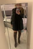 I've been wanting to add a leather jacket to my wardrobe, and this one is perfect. The flaps don't sit in one place, but I ordered body/clothing tape to fix that small issue - Kelly M.