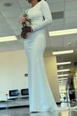 I ordered this dress for my short-notice wedding. It came quickly and was so beautiful!! I got so many compliments on it. I absolutely loved It! - Kayla F.