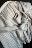 It is a pretty dress. It is not see-through (I have not worn it so I am not 100% sure) I would not say is beige, it is more like a peach color, but I still like it. It is not too short either which I like! - Maura A.