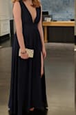 This dress looks amazing on! I am 5'9" and its long enough to wear heels with and still touch the ground! I have worn it to 2 weddings and have gotten tons of compliments! - Britt R.