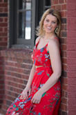This two piece is so flattering and fits perfectly!
I ordered an xl to make sure the skirt fit, but it definitely has some wiggle room to order up or down, there is no zipper, just a wrap so you can tie is tighter or looser depending on your waist! 
Overall, SUPER happy!! :) - Danielle O.