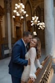 I wore this for my engagement pictures and it was PERFECT! It's very comfortable and the pearls weren't irritating. 10/10 would recommend. - Cara B.