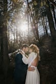 This one was gorgeous. Perfect for my elopement.  I had the sash taken off and added lace to the cuffs for a little extra bridal look and it stunned. Large fit me loose but perfect for the room and how it sat. - Ashton B.