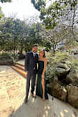 This is a very nice dress, it fit me well on my torso (almost a little tight) but ran very long, had to adjust the hem. I used it for a wedding and the same day I decided it looked better without the straps (as a strapless) so I cut them. - Ana C.