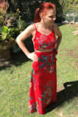 I bought this as an outfit for Kauai and I think it's going to be perfect. It's flattering and sexy but just a little revealing. It's made nicely but was too long. I had to shorten it to make it wearable with flats. - Sashur H.