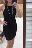 Love love this dress! I have it in mauve as well.  Can wear by itself or cardigan. Very sexy and comfortable. - Adrienne H.