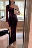 I really like the quality and fit except the zipper is very cheap. I got it final sale so I guess I'm stuck with it. Not happy about the zipper bc I cannot even unzip it all the way down to put it on but I can still fit. I'm searching for a better dress rn so be careful on this one. - Sabrina F.