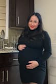 Loved this dress! It just fit perfectly! I am currently 24 weeks pregnant and I hate wearing maternity dresses. This is my 3rd pregnancy and I always find nice dresses here at Lulus that makes you feel good even when you're big like this. - Genesis A.