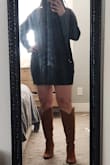 I liked it. A little short, but I can easily wear it with tights. Perfect for going out to dinner in the winter. - Rachel C.