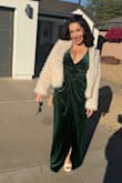 You guys you can stop your search right now. This is a perfect gown for a semi formal or formal winter event.  It looks great accentuates all the right places and is yet still comfortable to wear. I paired it with cream accents and loved the look! - Lisa T.