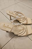 Bought to wear with a dress on a date during the spring or summer time when the weather gets warmer! Pretty and heels are not that high! - Michelle O.