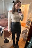 Super cute and fit great! Has some stretch so it was comfortable and I was able to move well. The sequins are slightly itchy but nothing terrible! Some have fallen off but not noticeable. Loved it for New Year's Eve!! - Chelsea C.