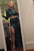 I wore this to a NYE event in NYC and absolutely loved it. I got lots of compliments and overall it was pretty comfortable. It doesn't have much give, but it wasn't too tight. - Jordan W.