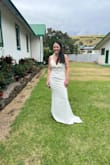 I absolutely love this dress! It was too long so I had to get it brought up otherwise it fit perfectly. I received so many compliments and some people thought I had it specifically made for me. It was super comfortable and I felt so beautiful. - Lisa H.