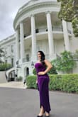 I was invited to the White House last year for Cinco de Mayo. I wanted to wear something colorful yet elegant. This dress was the perfect combo. I received many compliments and felt beautiful. - Jessica V.