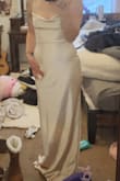 Stunning, beautiful, chefs kiss. It's a little on the longer side but once I put heels on it'll be okay. - Kyrstin C.