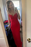 Love this dress! Stretchy fabric makes it fit like a glove! - Charlotte R.