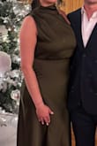 I wore this dress to a 'formal cocktail' winter wedding and it was perfect! The dress was very flattering and the color was gorgeous. I hope to have another event to wear it too soon! - Alyssa M.