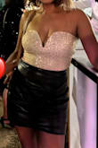 I love how this skirt fit. Received many compliments! The sequin top was also purchased here. The outfit was a show stopper! - Michelle A.