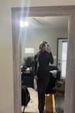 I absolutely love this! I like that it has a texture so your bra straps/underwear lines aren't visible. It's perfect for my professional showcase event, and the slit in the back makes it so easy to walk - Abby P.